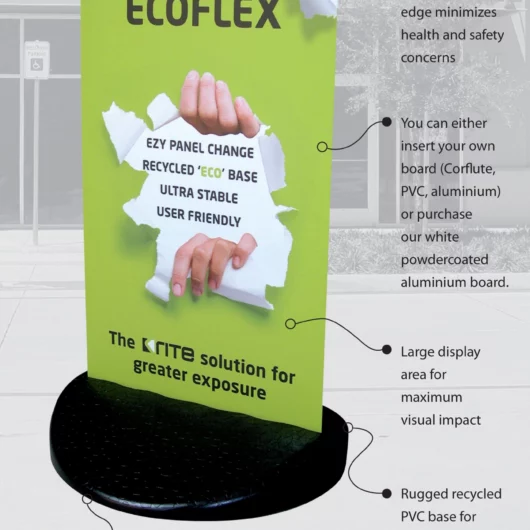 Ecoflex Pavement Sign Ecoflex Pavement Sign