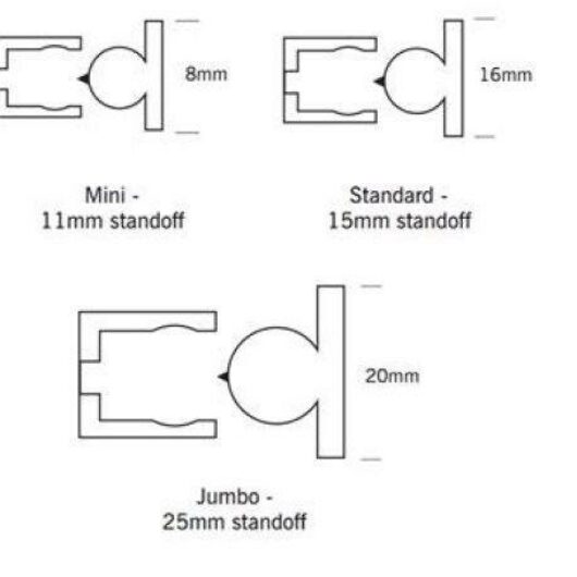 Lettermounts Snapfix Lettermounts Snapfix