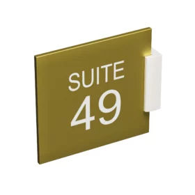 Wall-mounted Sign Clamp