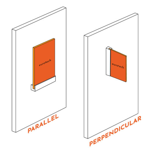 Wall-mounted Sign Clamp