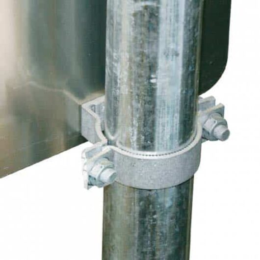 Heavy-Duty Single Sided Double Bolt Clamp