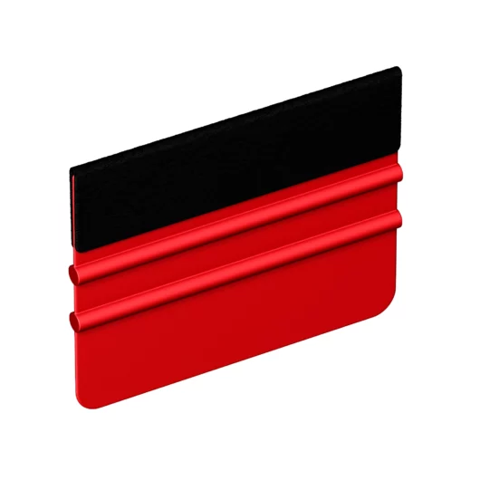 Felt Edge Red Squeegee Felt Edge Red Squeegee