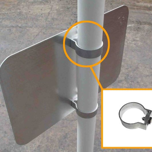 Single-sided Sign Aluminium Pole Bracket Single-sided Sign Aluminium Pole Bracket