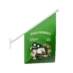 POS Wall Flag Pole and Mount Set