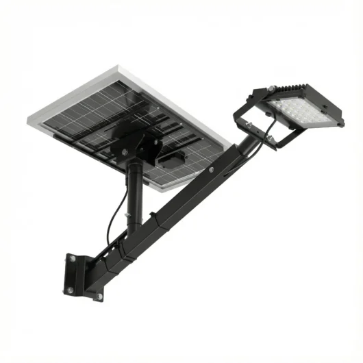 Telescopic LED Solar Flood Light