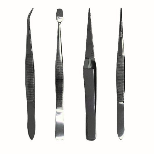 4 Piece Tweezer Set 4 Piece Tweezer Set