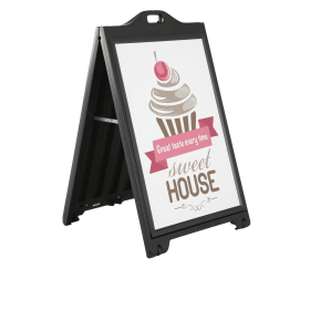 Posterpro A-Frame With Lens