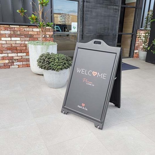 Posterpro A-Frame With Lens