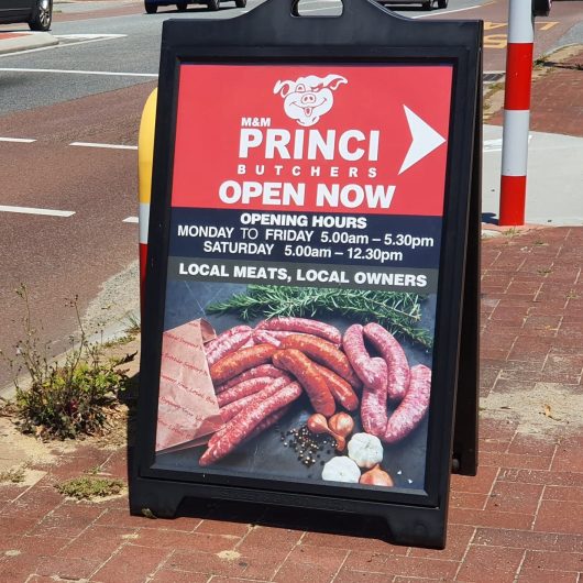 Posterpro A-Frame With Lens