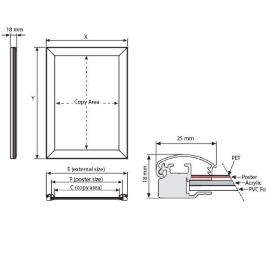 LED Slim Snapframe Lightbox LED Slim Snapframe Lightbox