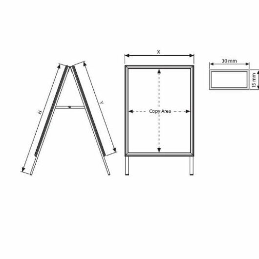Elite Indoor Snap A-Frame