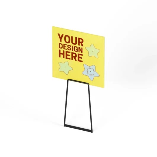 Bull Stake Yard Sign