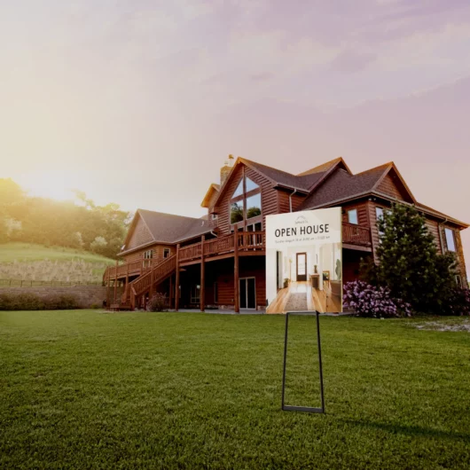 Bull Stake Yard Sign