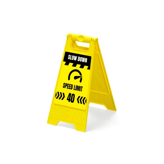 Blank Warning A-frame Sign