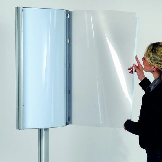 A1 Convex Box Showboard