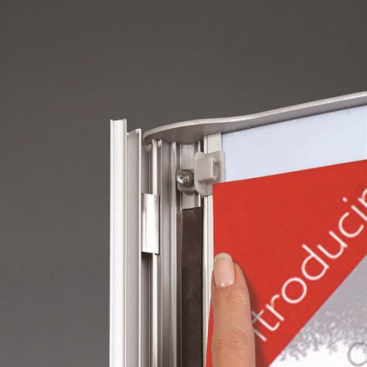 A1 Convex Box Showboard