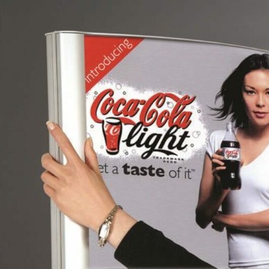 A1 Convex Box Showboard