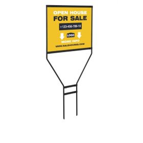 H Frame Real Estate Sign