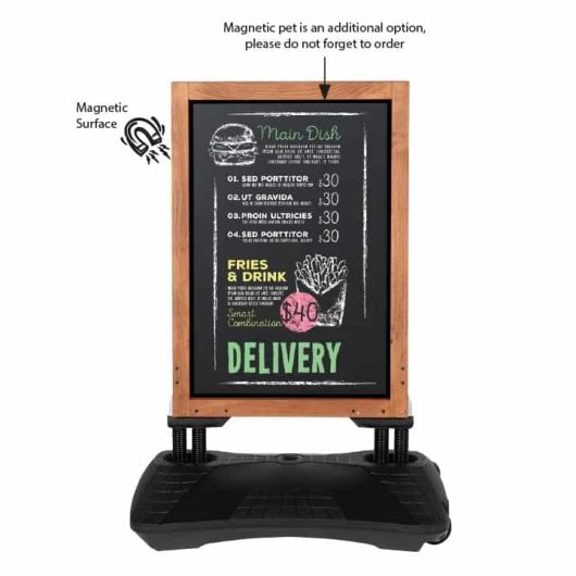 Windmaster Wood Series Chalkboard Sign Windmaster Wood Series Chalkboard Sign