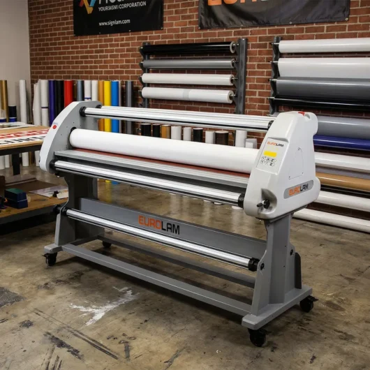 EuroLam Roll to Roll Laminator EuroLam Roll to Roll Laminator