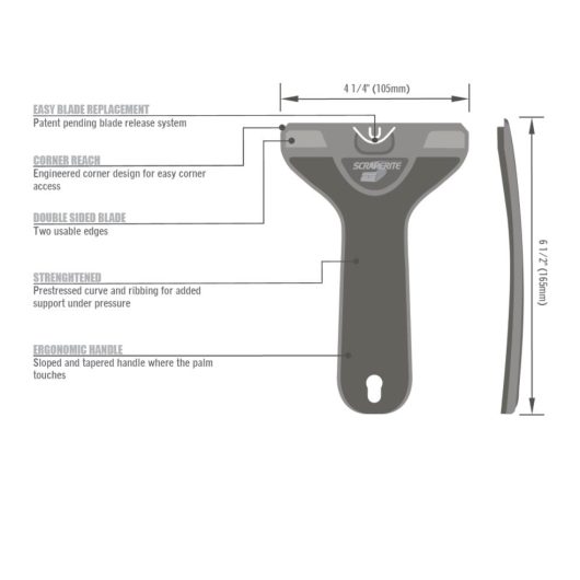 Scraperite Tradesman Wide Holder Scraperite Tradesman Wide Holder