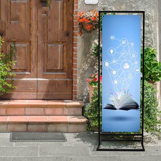Platinum Outdoor Freestanding Banner Platinum Outdoor Freestanding Banner