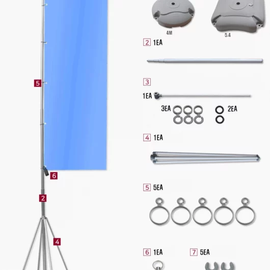 Platinum Outdoor Flag Base