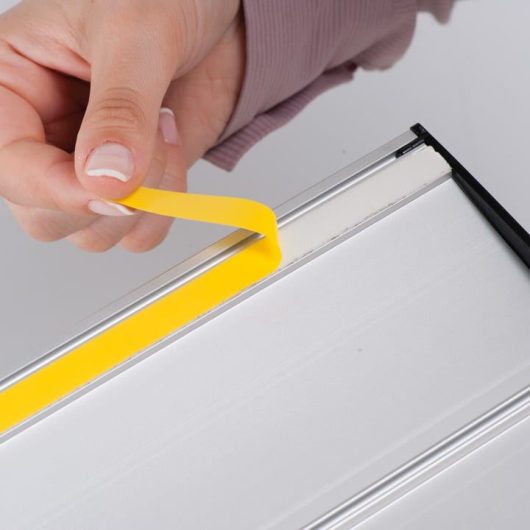 148mm Wall Sign with Flat End Caps 148mm Wall Sign with Flat End Caps