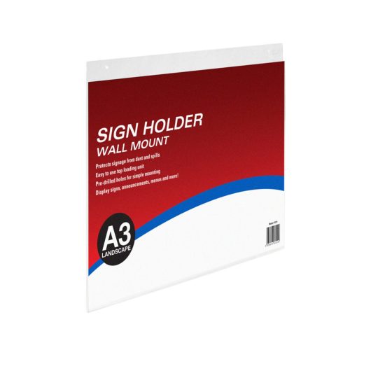 Sleeve Wall Menu Display