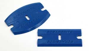 blue scraperite blades