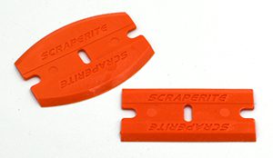 orange scraperite blades