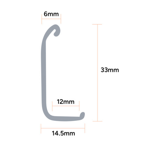 Capping for Sailtrack-X Capping for Sailtrack-X