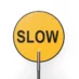 Stop/Slow Sign Handle Mount Stop/Slow Sign Handle Mount