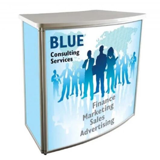 Convex Counter Display