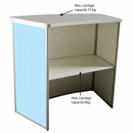 Convex Counter Display