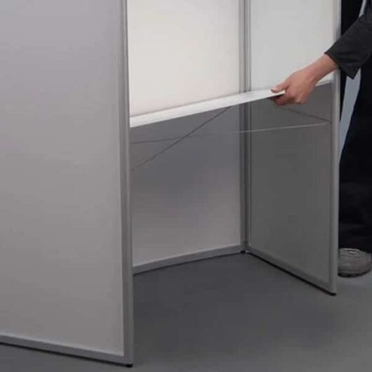 Convex Counter Display