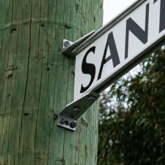 Street Sign Blade Street Sign Blade