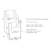 4 Tier DL Portrait Brochure Holder 4 Tier DL Portrait Brochure Holder