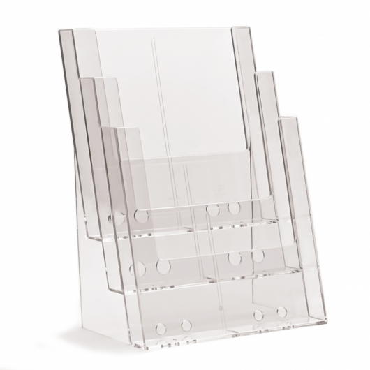 3 Tier A4 Portrait Brochure Holder 3 Tier A4 Portrait Brochure Holder