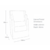 3 Tier A4 Portrait Brochure Holder 3 Tier A4 Portrait Brochure Holder