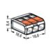 Wago 221 Triple Wire Connectors Wago 221 Triple Wire Connectors