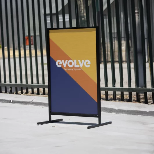 T-Frame Pavement Sign