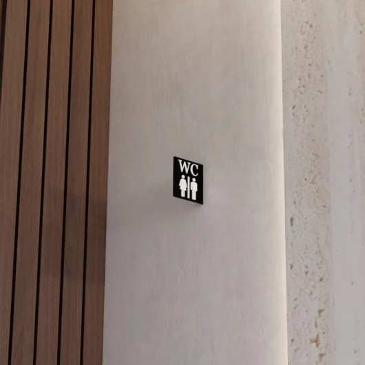 Square Flange Sign Square Flange Sign