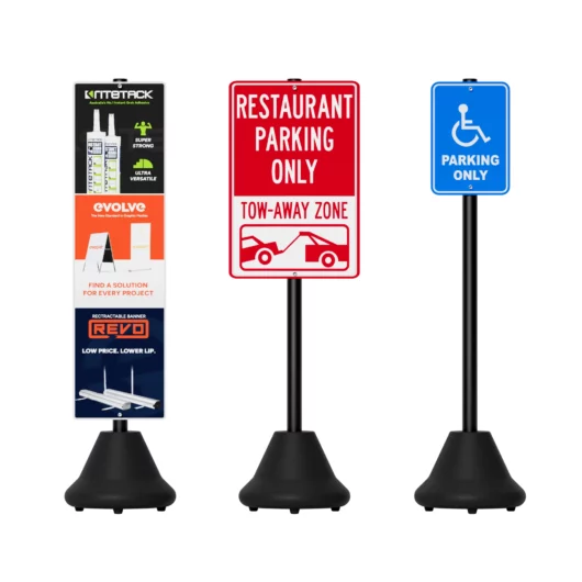PortaPost Weighted Pole Sign Stand