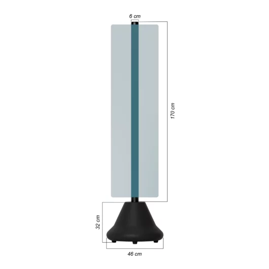 PortaPost Weighted Pole Sign Stand