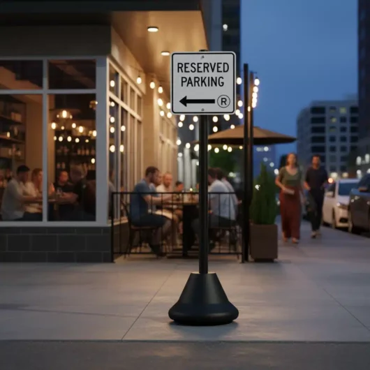 PortaPost Weighted Pole Sign Stand