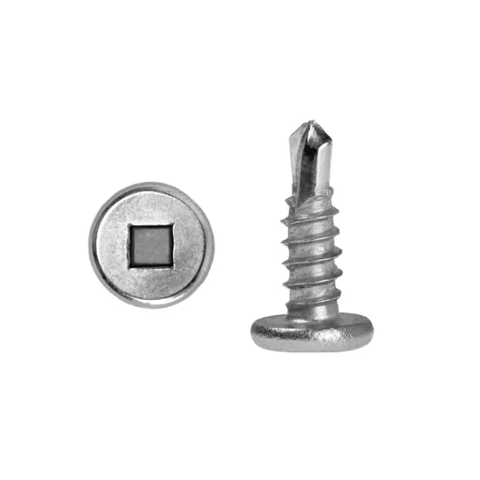 Square Drive Flat Self-Drilling SS Screw Square Drive Flat Self-Drilling SS Screw