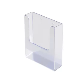 A4 Portrait Brochure Holder Wall-Mounted
