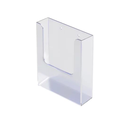 A4 Portrait Brochure Holder Wall-Mounted A4 Portrait Brochure Holder Wall-Mounted