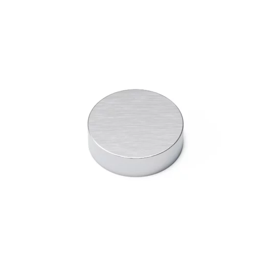 Brushed Chrome Screw Cap